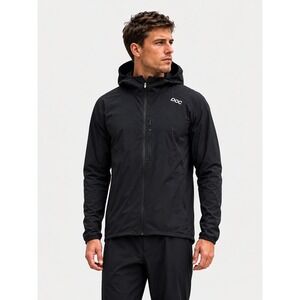POC Men All-Weather Cycling Jacket Uranium Black L Hooded Performance
